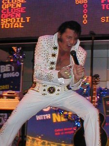 Elvis tribute vegas style